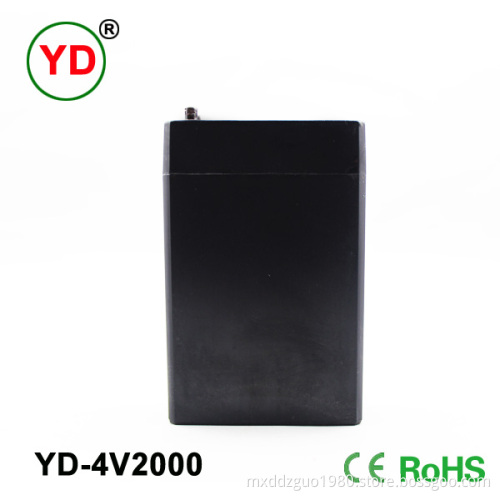 4V2000mAh 168, 250 Lead Acid Battery for Emergency Lamp